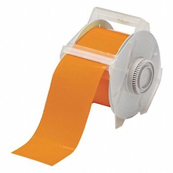 BRADY F0284 Tape Orange 100 ft L 2-1/4 in W, 3ME40