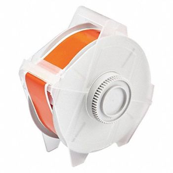 BRADY F0285 Tape Orange 100 ft L 1-1/8 in W, 3ME41