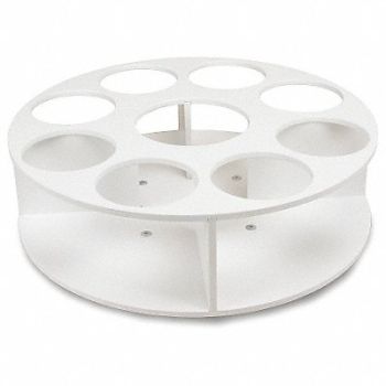 AK Bottle Holder Rotating 9Slots Dia12.75In, 3MGR4