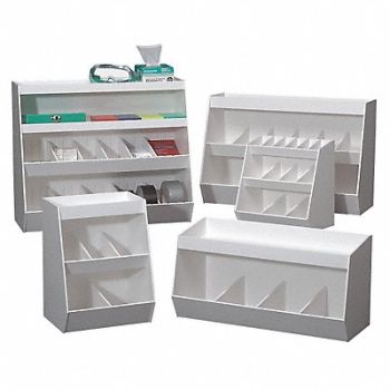 AK Lab Storage Bin 14Comp 20x24x10In, 3MGT4