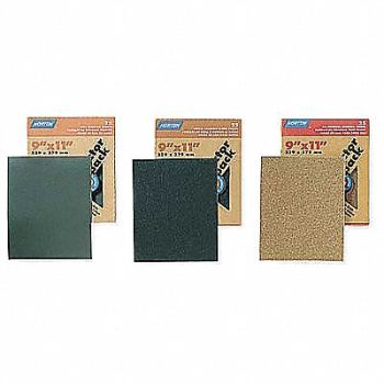 NORTON Sanding Sheet 11 in L 9 in W PK25, 3MHR8