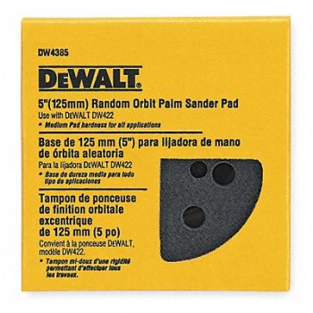 DEWALT Hook-and-Loop Dsc BU Pad 8 Hole 5D, 3MJ38