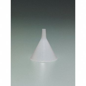 GRAINGER APPROVED Short-Stem Funnel 100mL PP PK12, 3MKW6