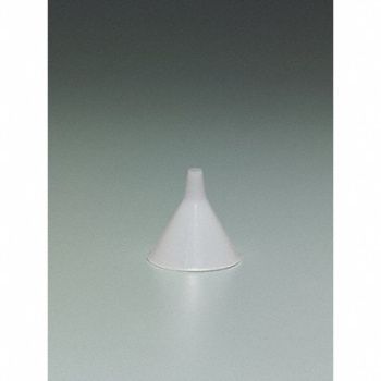 GRAINGER APPROVED Short-Stem Funnel 35mL HDPE PK12, 3MKW9