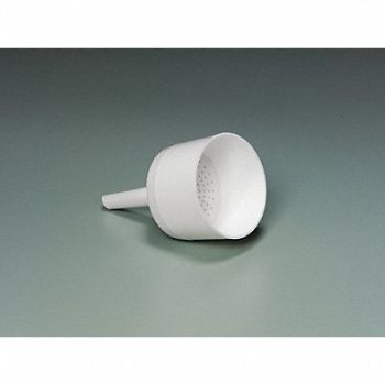 GRAINGER APPROVED Buchner Funnel 125mL Polypropylene, 3MKX6