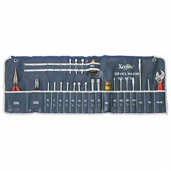 XCELITE General Hand Tool Kit No of Pcs. 23, 3MPE8