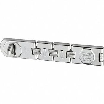 ABUS Concealed Hinge Pin Hasp Fixed Chrome, 3MPH7