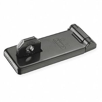 ABUS High Security Hasp Hardened Steel Black, 3MPH8