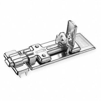 ABUS Slide Bolt Hasp Fixed Hardened Steel, 3MPK1