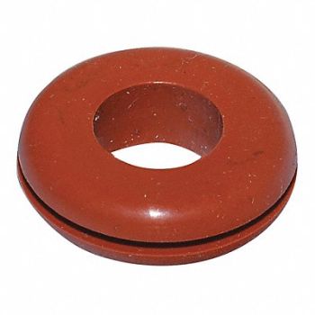 GRAINGER APPROVED Grommet Silicone MS 35489-1X PK25, 3MRP6