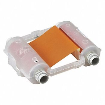 BRADY D9031 Ribbon Cartridge Orange 200 ft L, 3MU49
