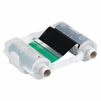 BRADY D9032 Ribbon Cartridge Black/Green 4-1/8 in W, 3MU61