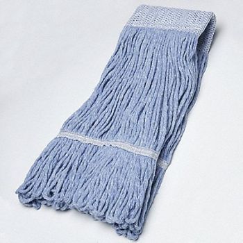 ABILITY ONE Wet Mop Blue Acrylic/Nylon/Rayon/PET, 3NB96