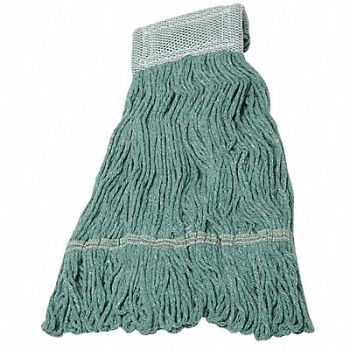 ABILITY ONE Wet Mop Green Acrylic/Nylon/Rayon/PET, 3NE12