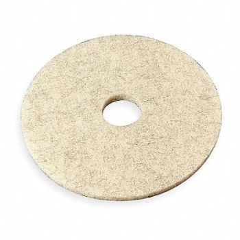 ABILITY ONE Burnishing Pad 20 In Tan PK5, 3NE22