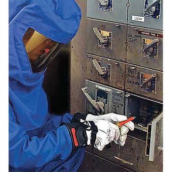 SALISBURY Elec. Insulating Gloves Type I 9-1/2 PR1, 3RMU8