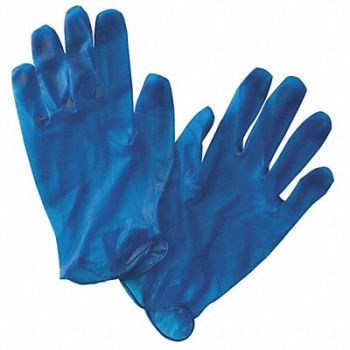 GRAINGER APPROVED Disposable Gloves Vinyl M PK100, 3NEX5