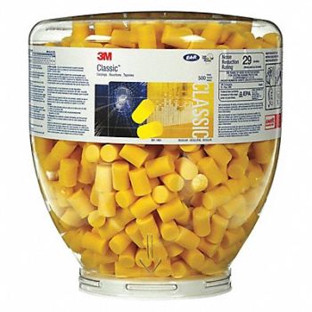 3M Ear Plug Dispensing System Yellow 29dB, 65RJ85