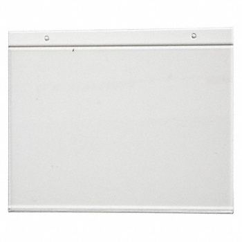 BRADY Sign Holder Wall 7x10 Acrylic Clear, 3NJW8