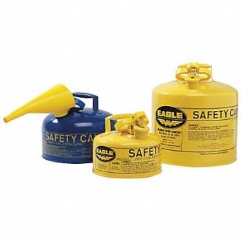 EAGLE Type I Safety Can 1 gal Blue 8 H 9 OD, 3NKJ5