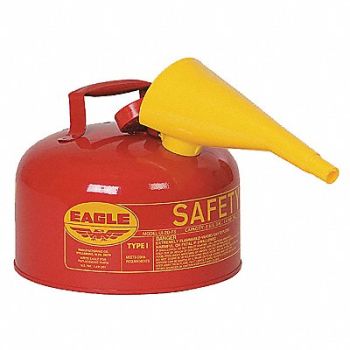 EAGLE Type I Safety Can 2 gal Red, 3NKR2