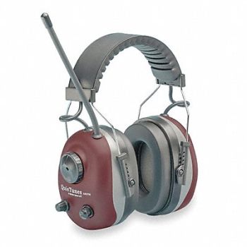 ELVEX Electronic Ear Muff 22dB Over-the-Head, 3NLA7
