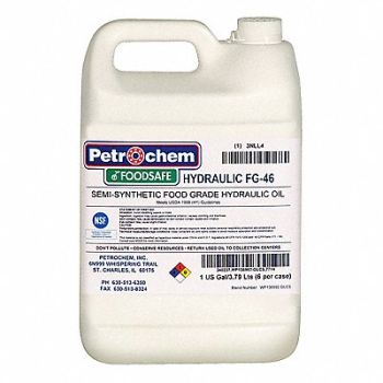 PETROCHEM Food Grade SemiSyn Hydraulic Oil ISO 46, 3NLL4
