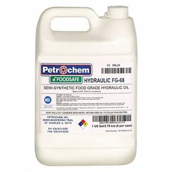 PETROCHEM Food Grade SemiSyn Hydraulic Oil ISO 68, 3NLL6