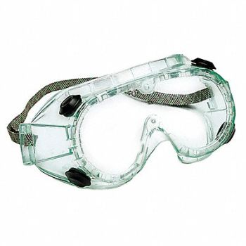 SELLSTROM Chem Splash Goggles Antfg Clr, 3NLW6