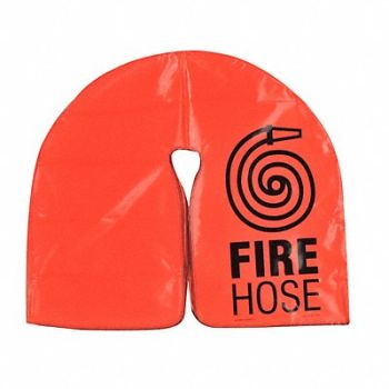 GRAINGER APPROVED Fire Hose Cover 32 inL 10 inW Red, 3NRG1