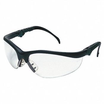 MCR SAFETY Safety Glasses Clear, 3NTN7