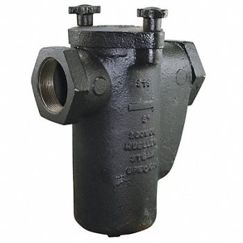 WATTS Basket Strainer 21 5/8 H 285 psi Knob, 3NXF8