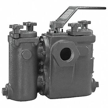 MUELLER STEAM SPECIALTY Basket Strainer 15 3/8 H 275 psi Knob, 3NXJ5