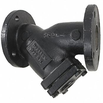 MUELLER STEAM SPECIALTY Y Strainer 8 1/2 H 0.062 Perf Cast Iron, 3NXK7