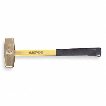 AMPCO Engineers Hammer 14 In.L Nonsparking, 2VE99