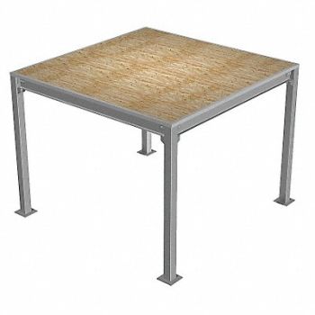 PORTA-KING Platform Mzznn 9 ftx20 ftx12 ft, 3NYG1