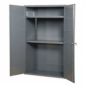 DURHAM MFG Storage Cabinet 84 x36 x24 Gray 3Shlv, 3NYN1