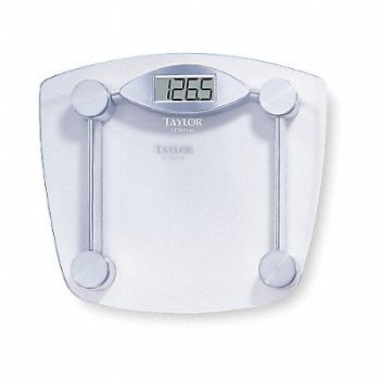 TAYLOR Bath Scale Digital 180kg/400 lb Cap, 3NZP9