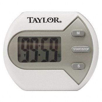 TAYLOR Digital Timer General Purpose LCD, 3NZR6