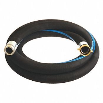 CONTINENTAL Water Hose Assembly 4 ID 20 ft., 3P657
