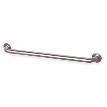 GRAINGER APPROVED Grab Bar SS Satin 32 in L, 3P919