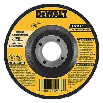 DEWALT Depressed Center Wheel T27 7x1/8x7/8 AO, 3PA24