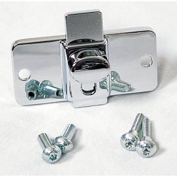 ASI GLOBAL PARTITIONS Slide Latch Zinc Bright, 3PEN3