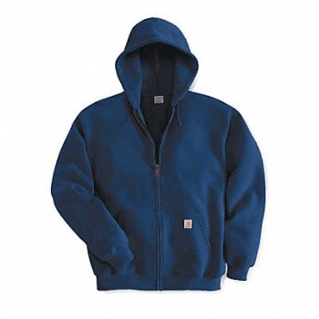 CARHARTT Hooded Swtshrt Nvy 50Cotton/50PET XL, 3PHC2