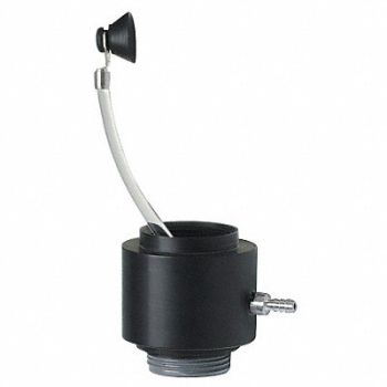 HONEYWELL NORTH Quantitative Fit Test Adapter Black, 3PRC4