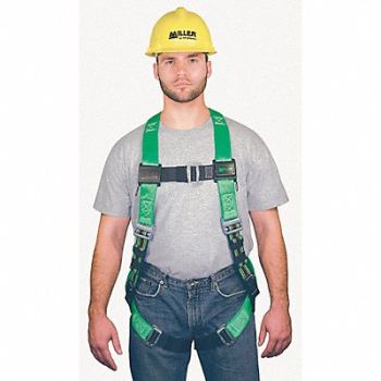 HONEYWELL MILLER K3263 Full Body Harness Duraflex Python 2XL, 3PRW8