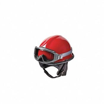 BULLARD Fire and Rescue Helmet Red Modern, 3PTV8