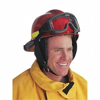BULLARD Fire Helmet White Modern, 3PUN1