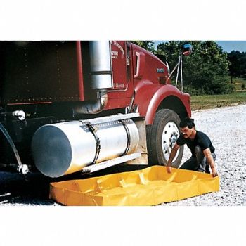 JUSTRITE Snap Wall Containment Berm 318gal, 3PUT3