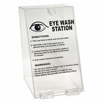 BRADY Eye Wash Station, 3PVT5